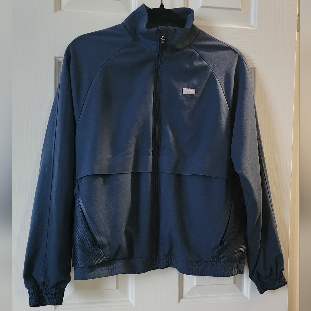 FIGS Sydney Scrub Jacket - Dark Harbor